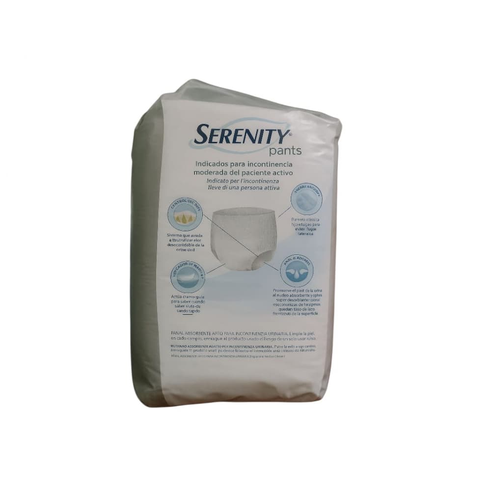 Pañales desechables para adultos Serenity Pants día talla L (10 U) - Miniatura 2