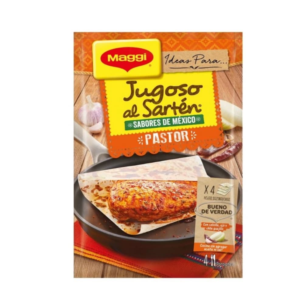 Papelitos sazonadores sabores de México pastor Maggi (24 g / 0.85 oz) - Miniatura 2