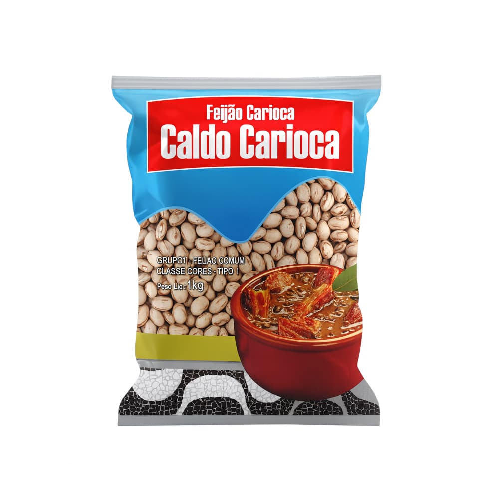 Frijoles pintos Caldo Carioca (1 kg / 2.2 lb) - Imagen 1