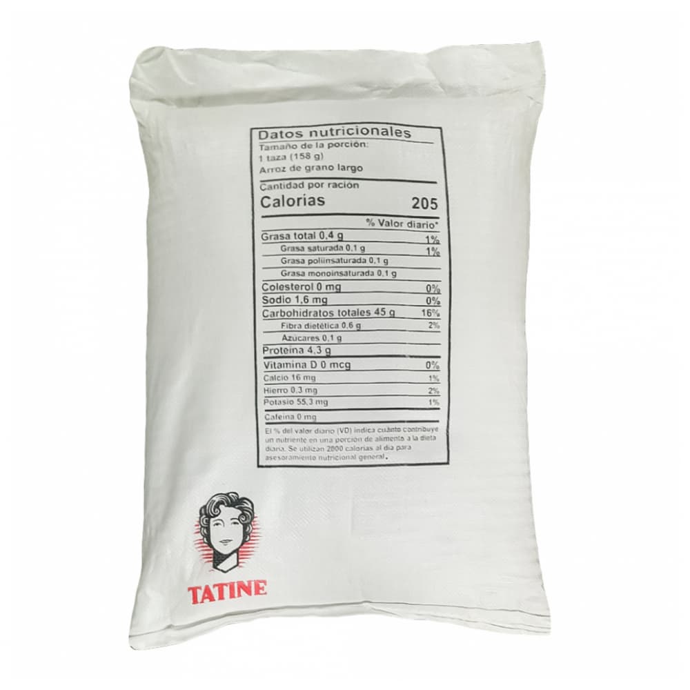 Arroz de grano largo 5% de grano partido Tatine (2 x 25 kg / 55.1 lb) - Miniatura 3