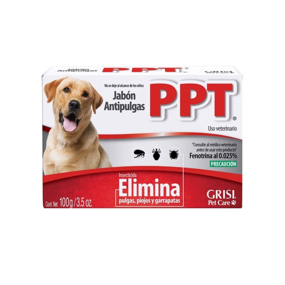 Jabón antipulgas PPT Grisi Pet Care (100 g / 3.5 oz) - Miniatura 1