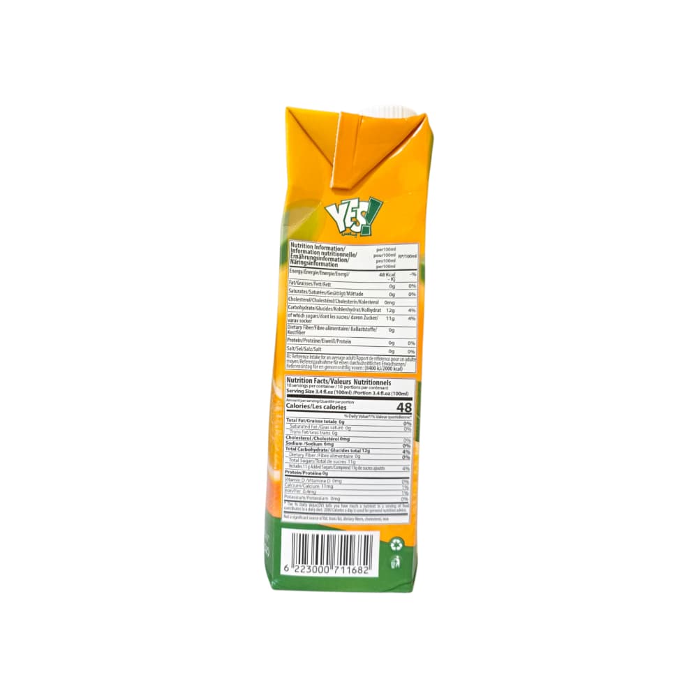 Bebida de fruta sabor naranja Yes (1 L) - Miniatura 2