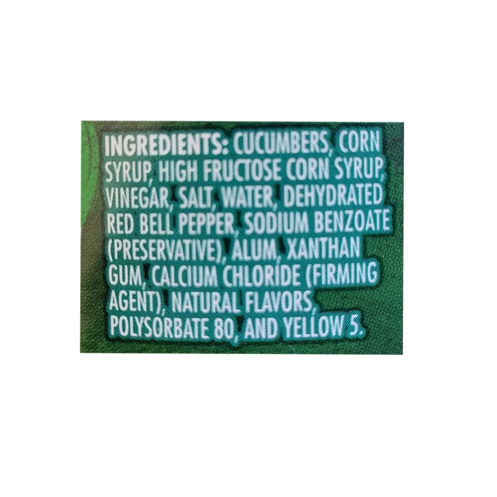 Condimento dulce - pepinillo troceado Kurtz (473 ml / 16 fl. oz) - Miniatura 2