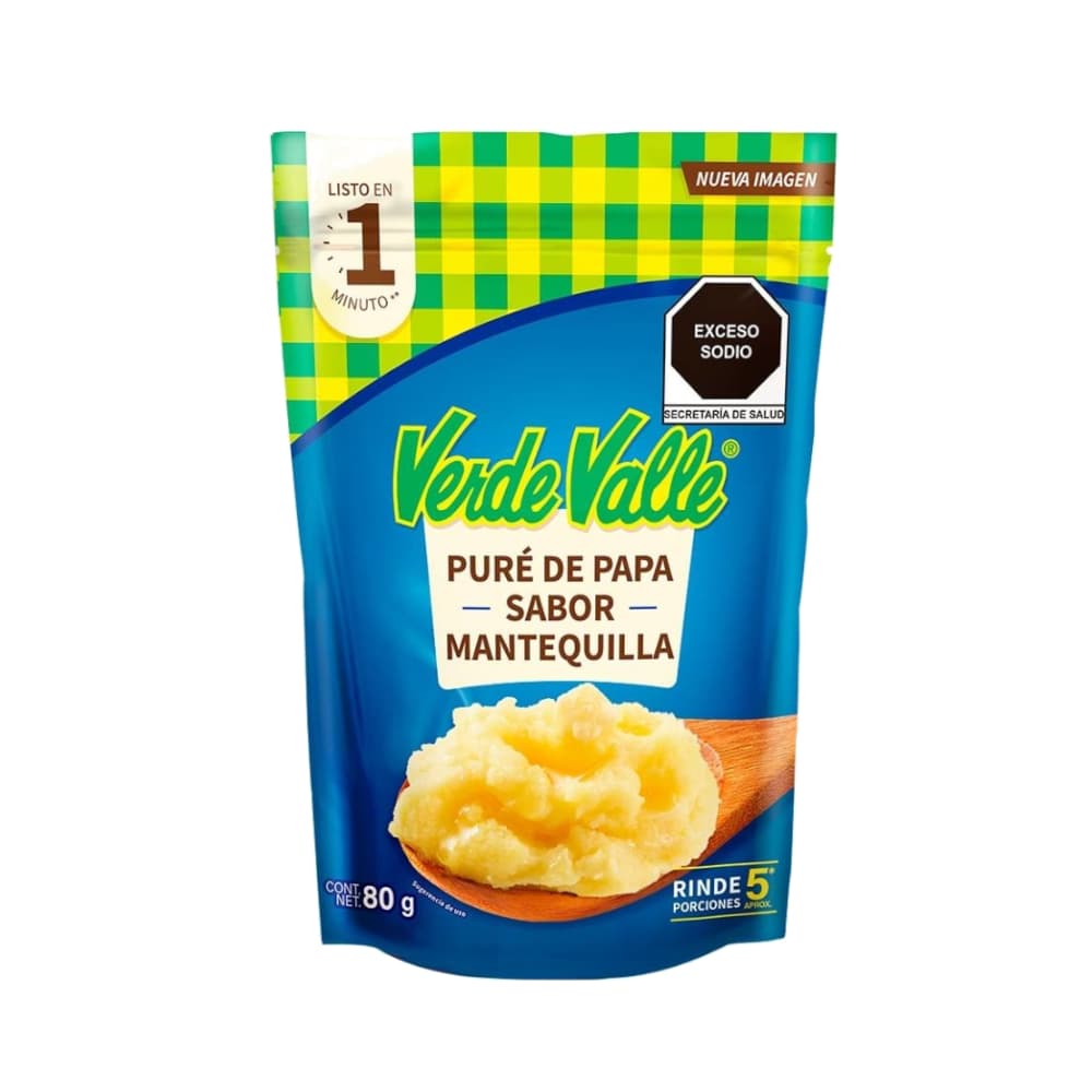 Puré de papas sabor mantequilla (80 g / 2.82 oz) - Imagen 1