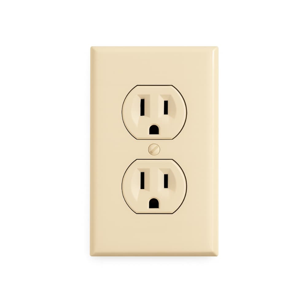 Tomacorriente doble 125 V / 15 A Surtek - Miniatura 3