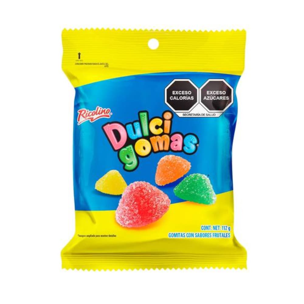 Gomitas con sabores frutales Ricolino (112 g / 3.95 oz) - Imagen 1