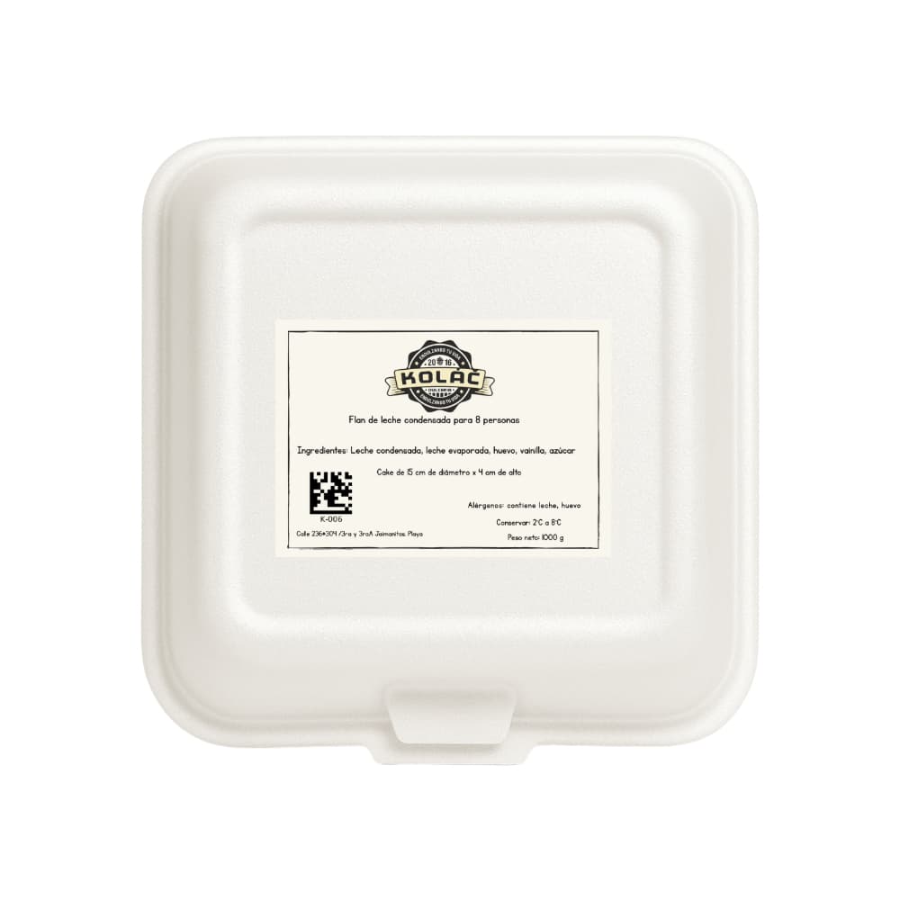 Flan de leche condensada Kolac (8 comensales) - Miniatura 3