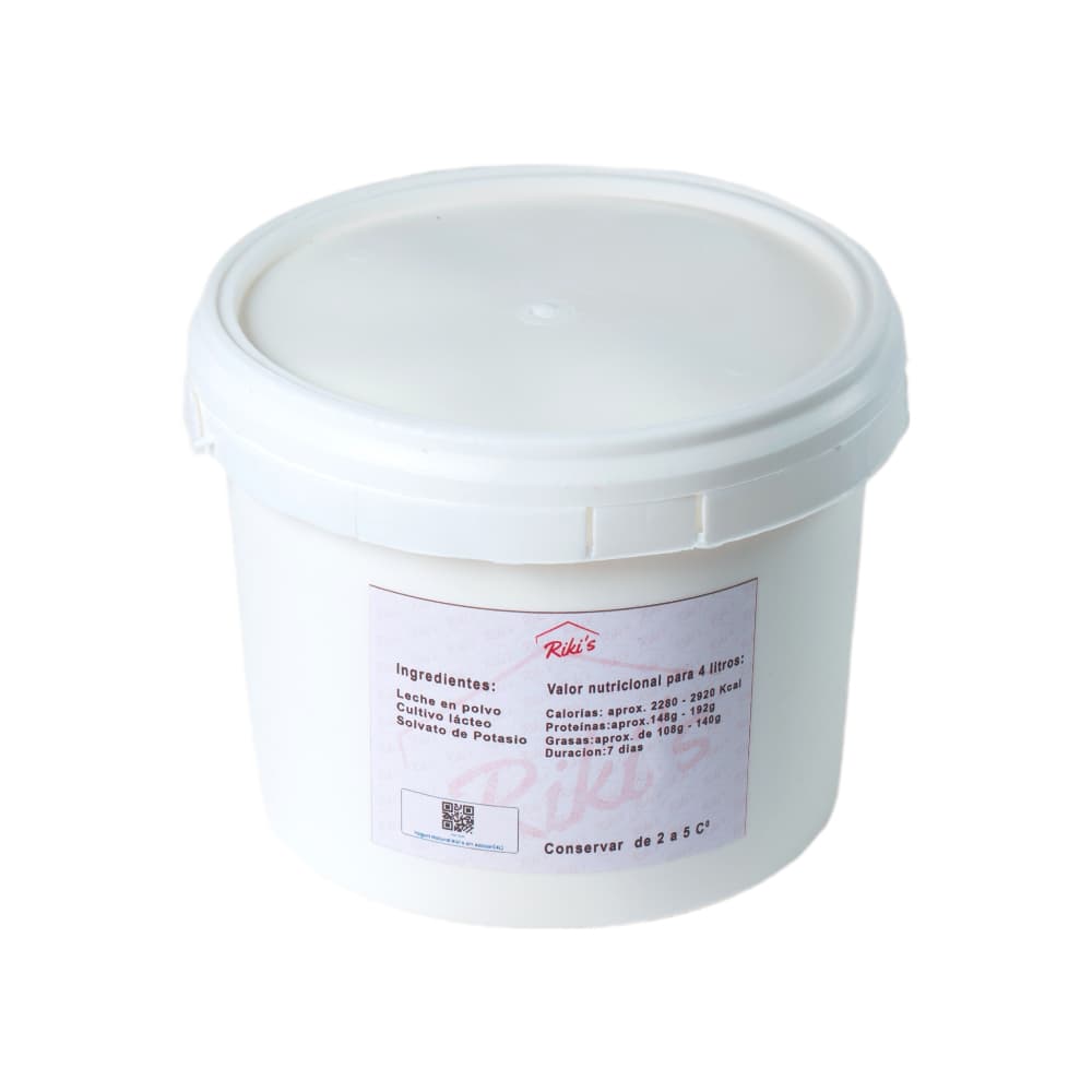 Yogurt natural sin azúcar Riki´s (4 L) - Miniatura 3