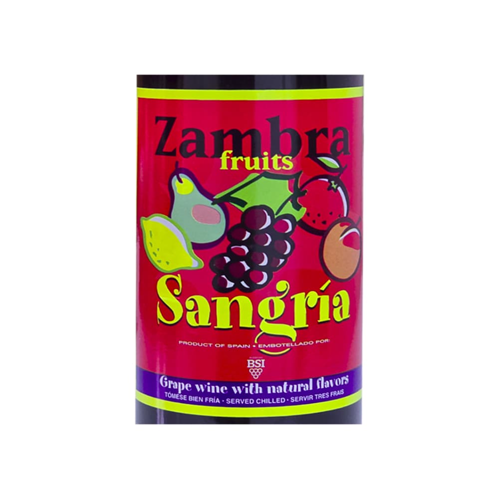 Sangría de frutas Zambra (750 ml) - Miniatura 2