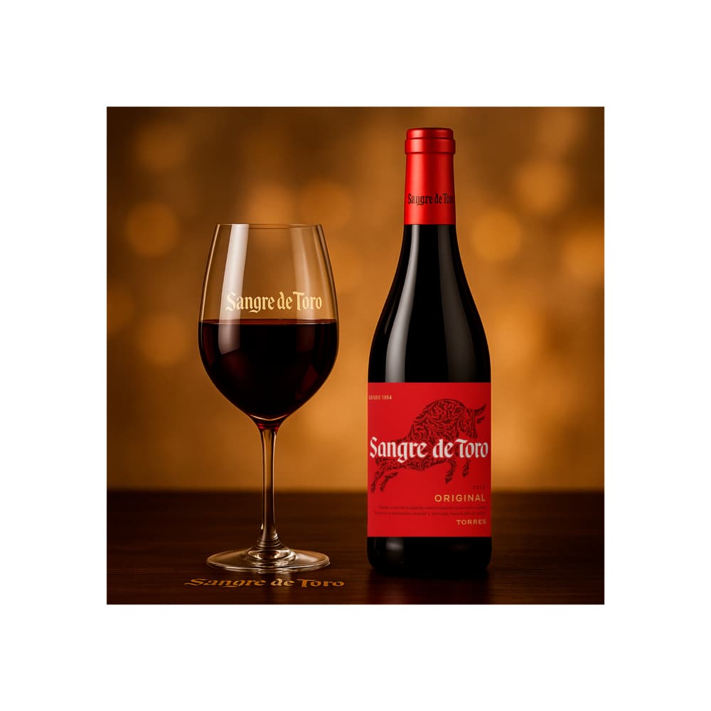 Vino tinto original Sangre de Toro (750 ml) - Miniatura 4