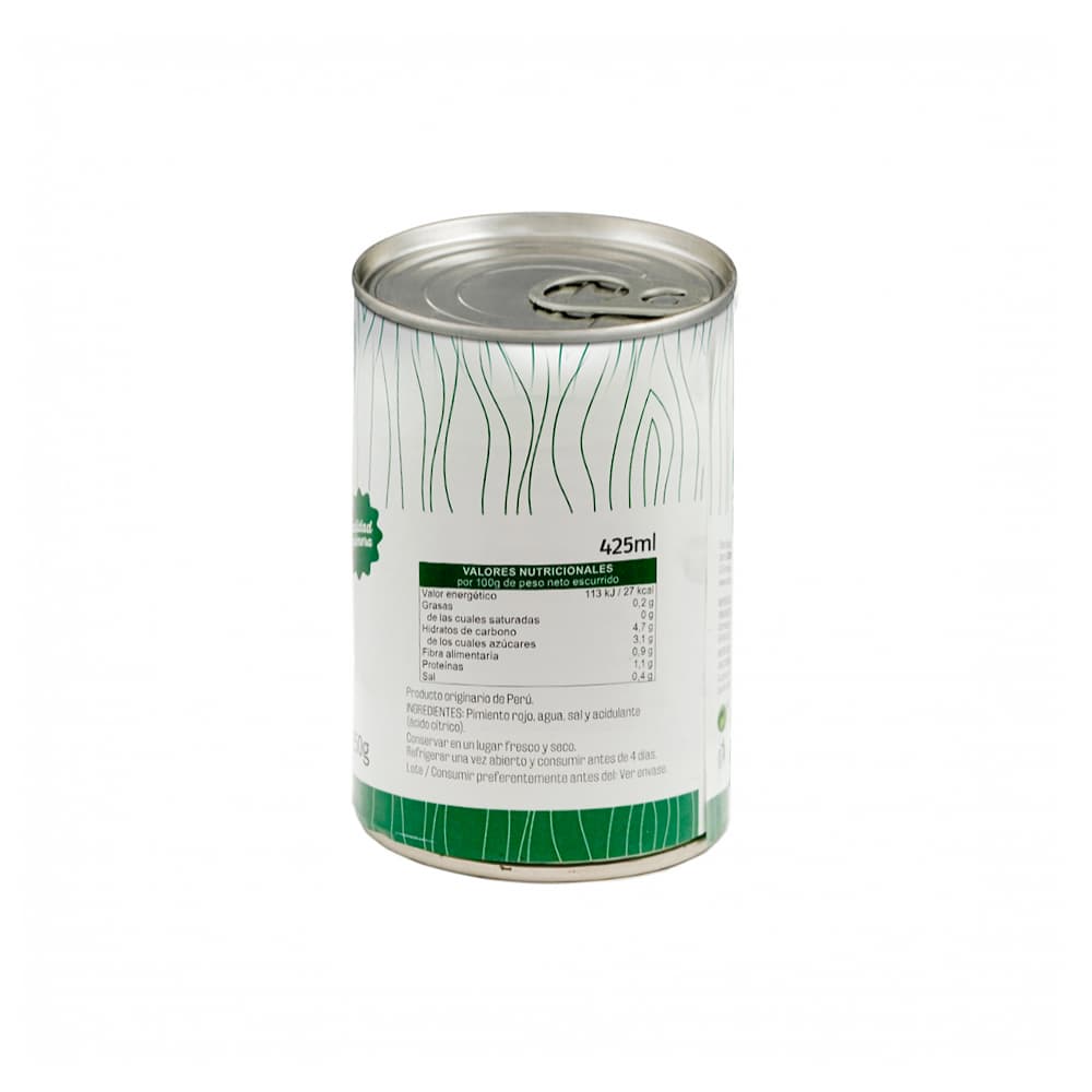 Pimiento rojo entero natural Vima Foods (390 g / 13.75 oz) - Miniatura 2