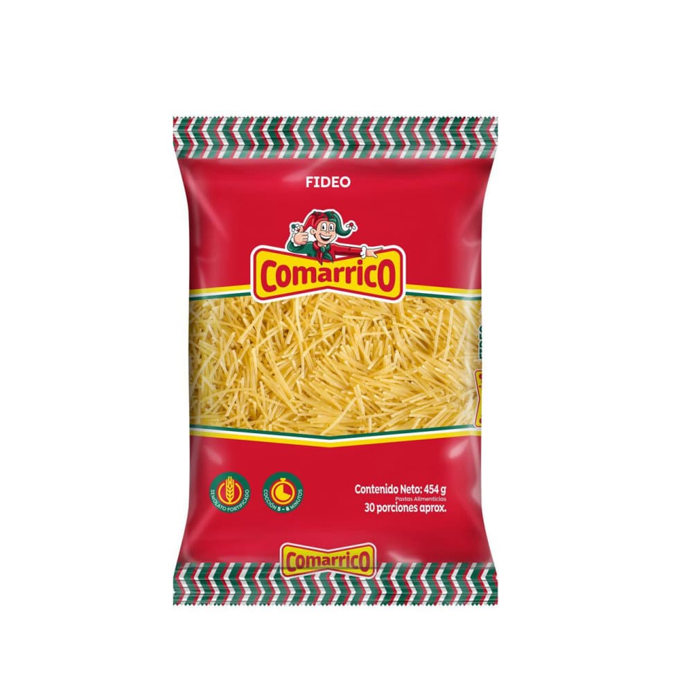 Pasta fideos Comarrico (454 g / 1.00 lb) - Miniatura 4
