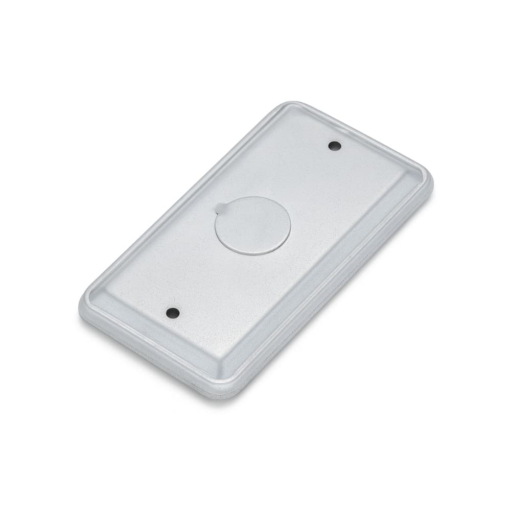 Cubierta plana de acero galvanizado rectangular 4" x 2" Malu - Miniatura 2