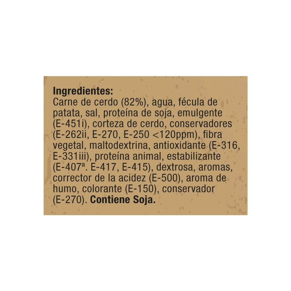 Tocineta Yeya (5 x 500 g / 1.10 lb) - Miniatura 3