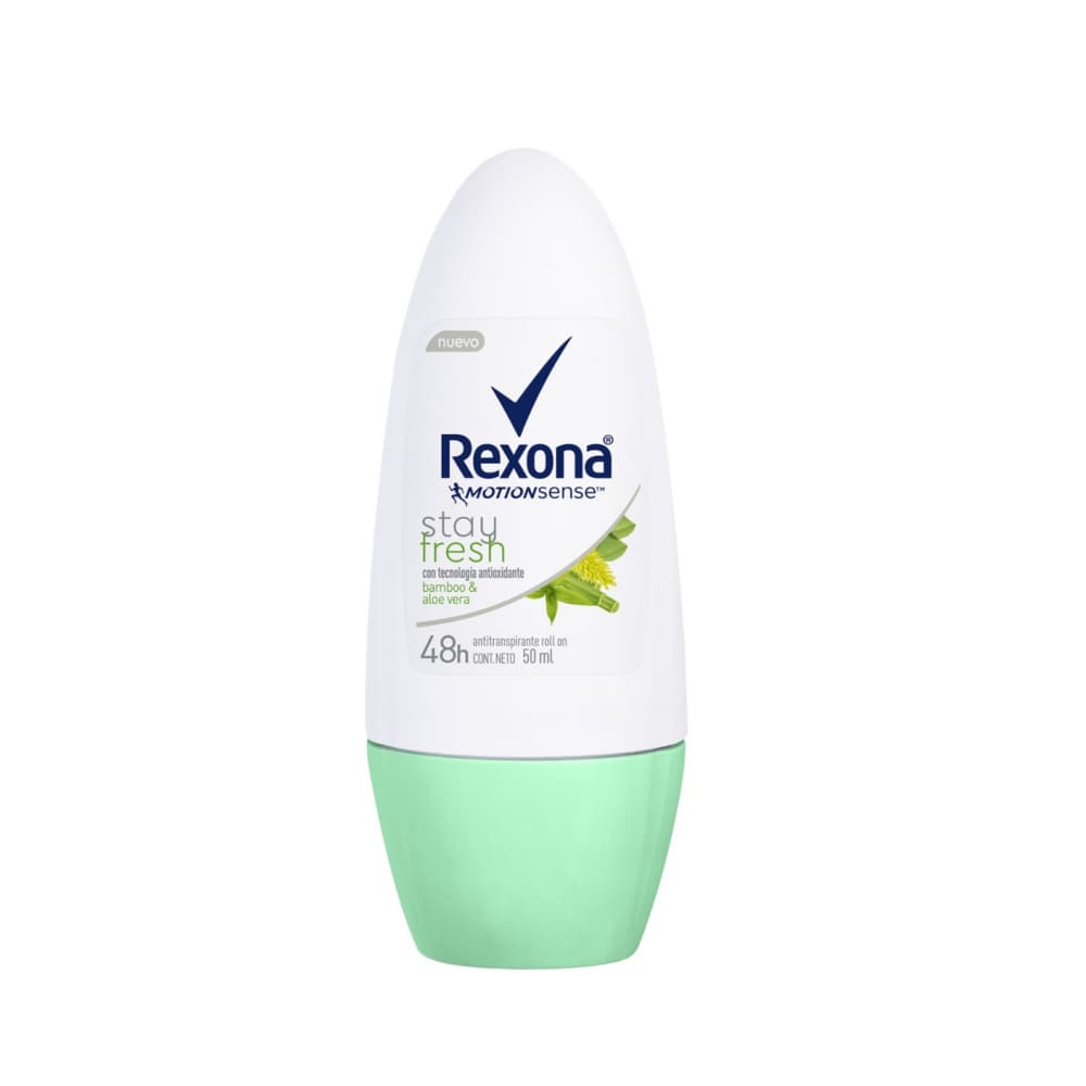 Desodorante roll-on antitranspirante Bamboo Fresh Rexona (50 ml / 1.76 fl oz) - Miniatura 1