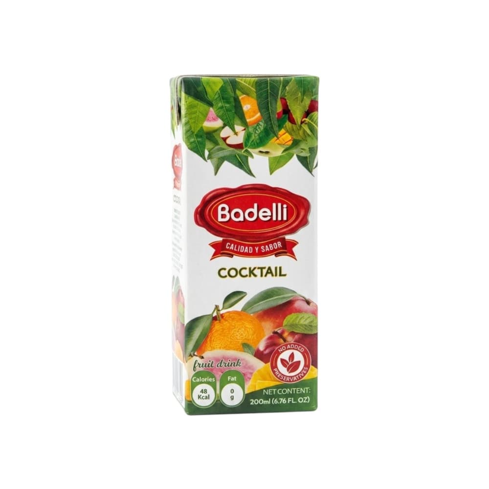 Jugo de cóctel de frutas Badelli (200 ml / 6.76 oz fl) - Miniatura 1