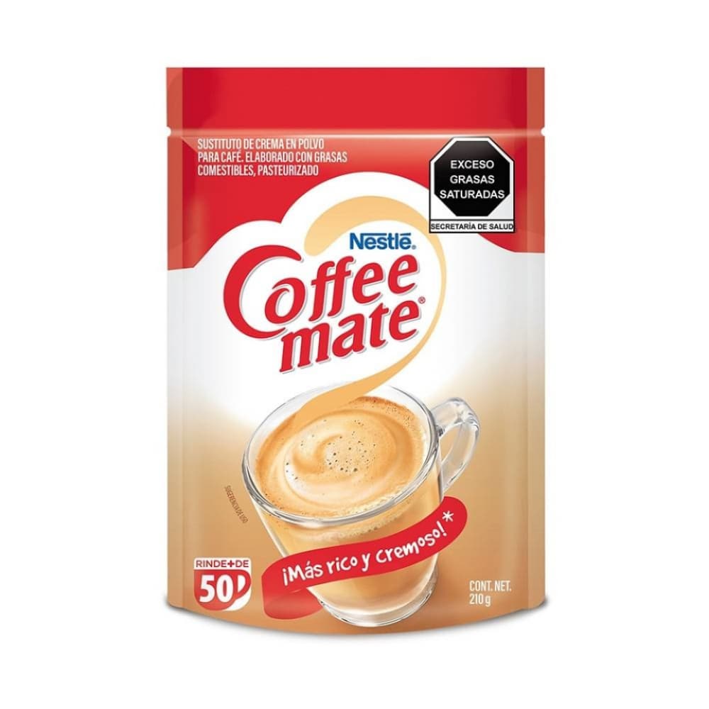 Sustituto de crema en polvo para café Coffee Mate Nestle (210 g / 7.40 oz) - Imagen 1