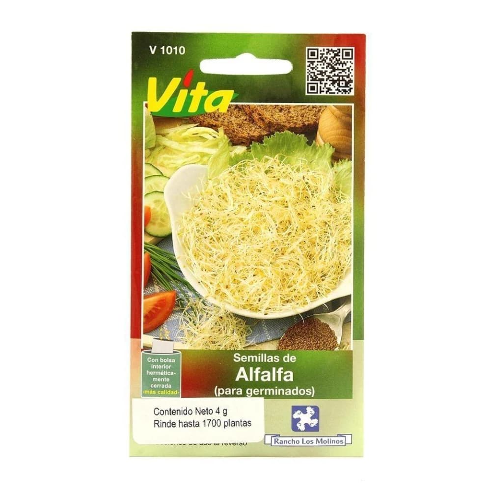 Semillas de alfalfa para germinados Vita (4 g) - Imagen 1
