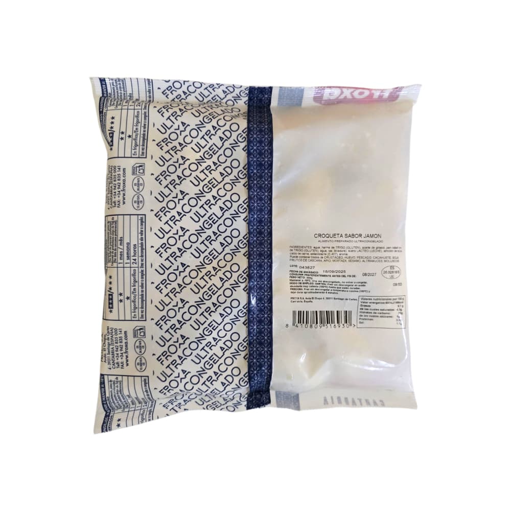 Croqueta sabor jamón Froxá (500 g / 1.1 lb) - Miniatura 2