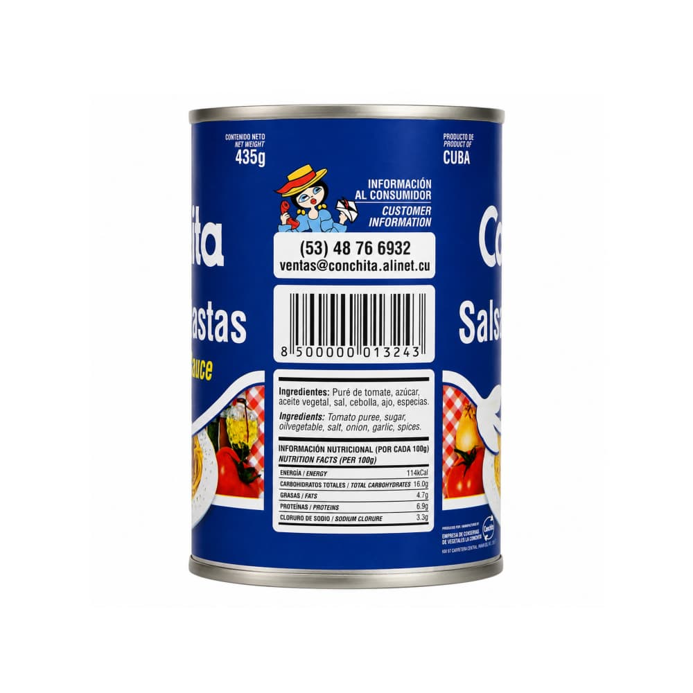 Salsa para pastas Conchita (435 g / 15.34 oz) - Miniatura 5