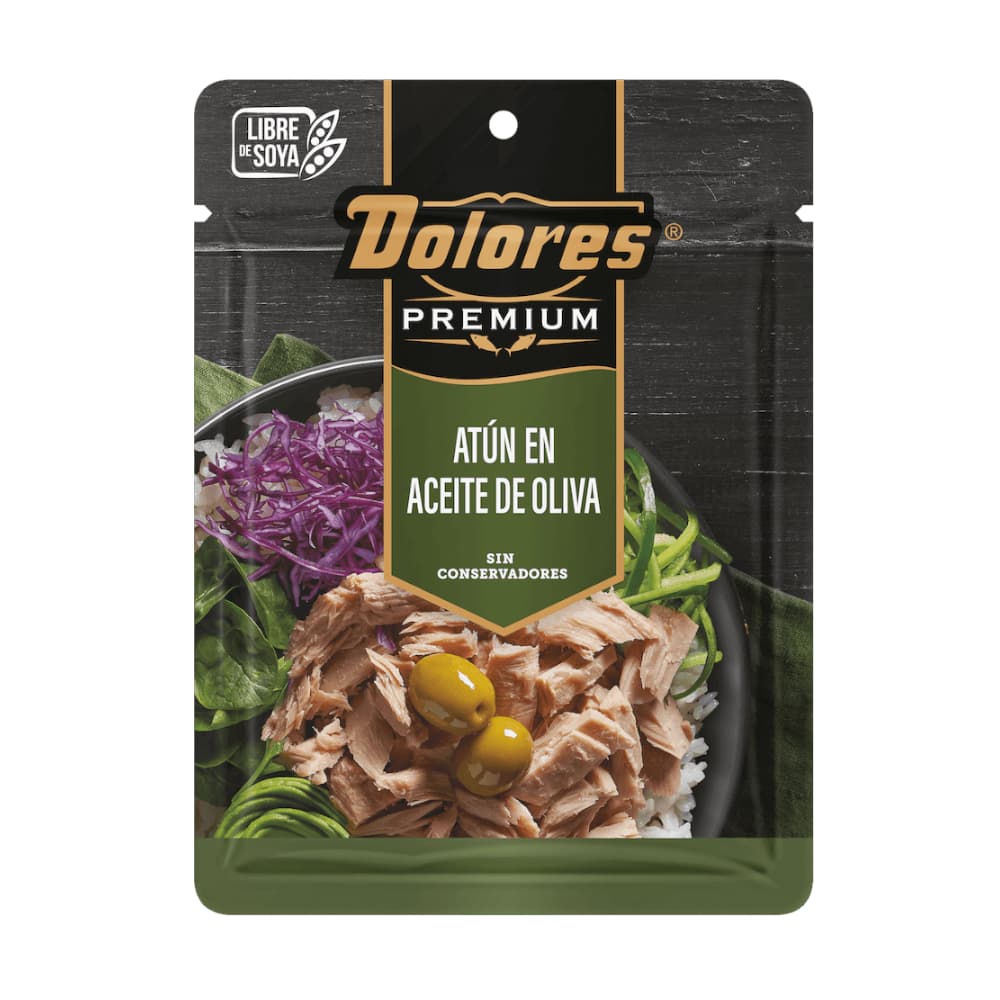 Atún en aceite de oliva Dolores (78 g / 2.75 oz) - Imagen 1