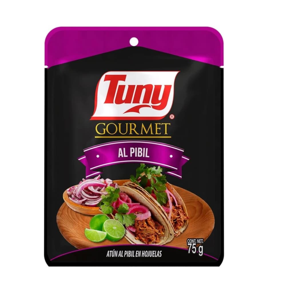 Atún al pibil en hojuelas Gourmet Tuny (75 g / 2.64 oz) - Imagen 1
