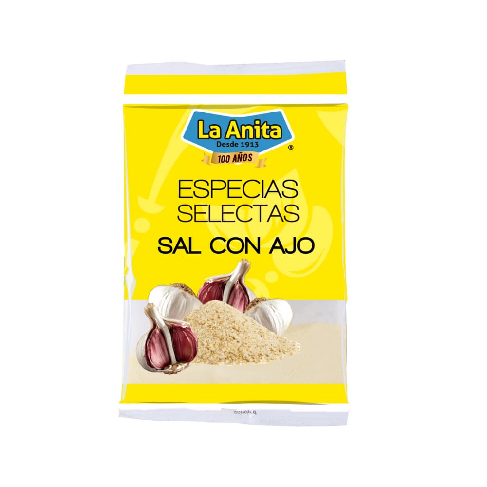 Sal con ajo La Anita (10 g) - Imagen 1