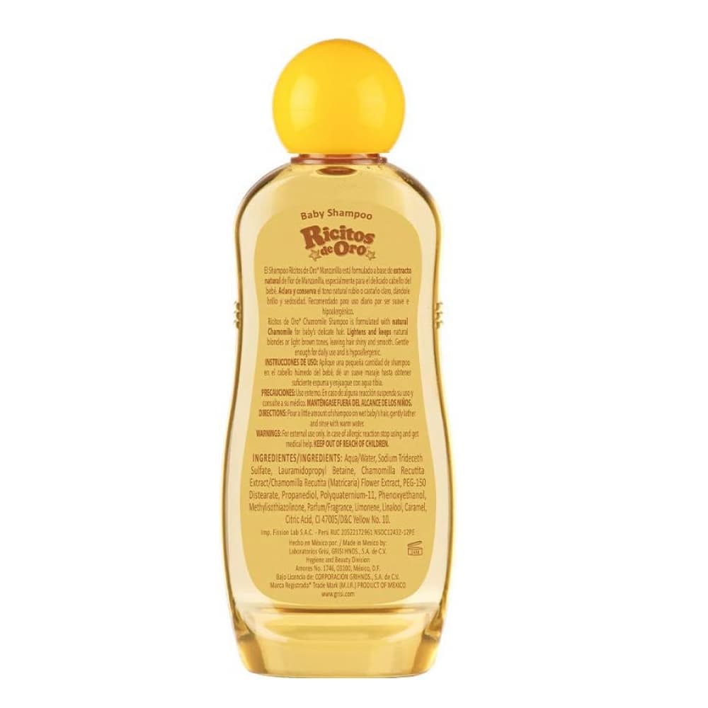 Champú de manzanilla para bebes Ricitos de Oro (100 ml) - Miniatura 2