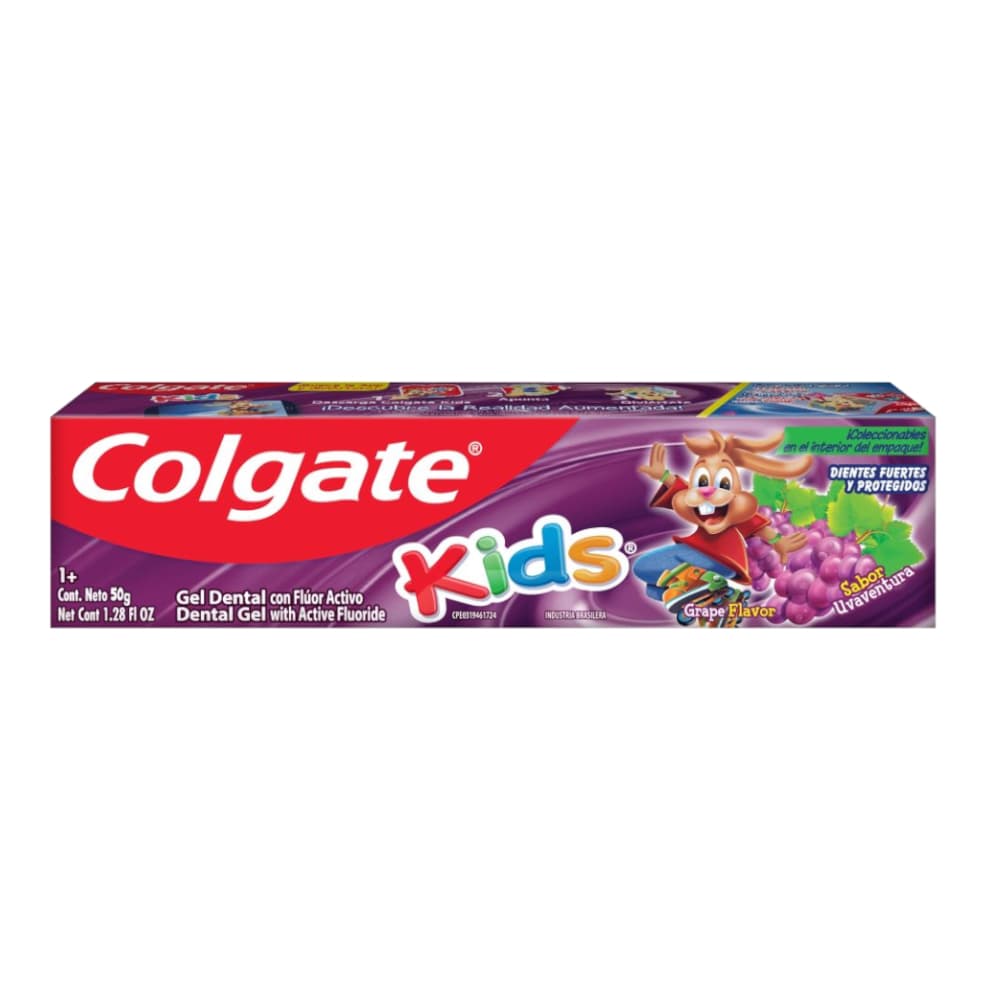 Pasta dental para niños sabor uva Colgate (50 g / 1.28 oz) - Imagen 1