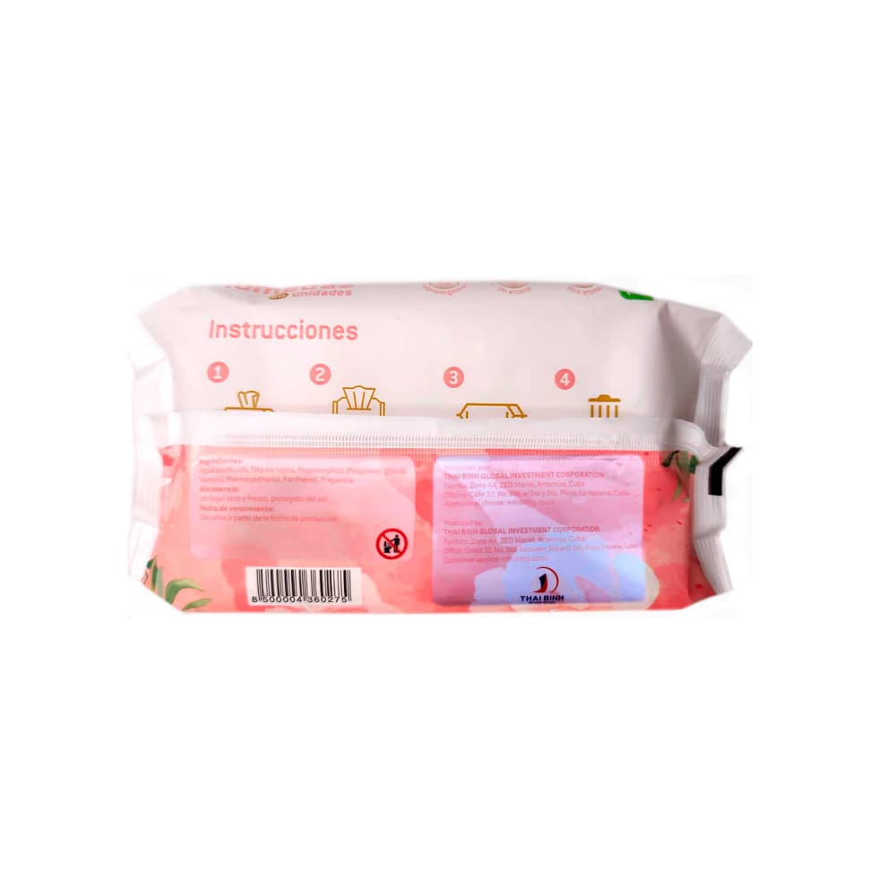 Toallitas húmedas TB Care (60 U) - Miniatura 4