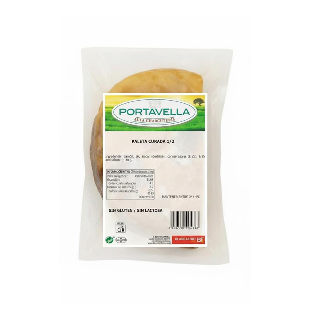 Media paleta de jamón serrano Portavella (2.27 kg / 5 lb) - Miniatura 3