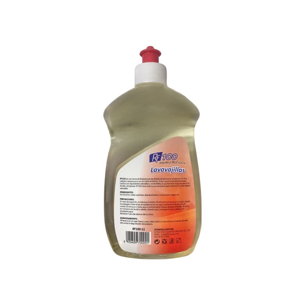 Lavavajilla fragancia fresa Rf100 (500 ml) - Miniatura 2