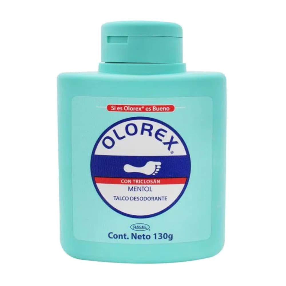 Talco mentolado para los pies Olorex (130 g / 4.58 oz) - Imagen 1