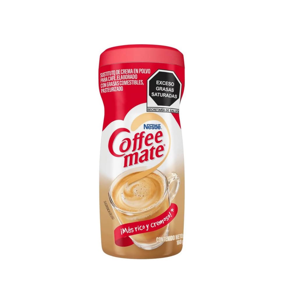 Sustituto de crema en polvo para café Coffee Mate Nestlé (160 g / 5.64 oz) - Imagen 1