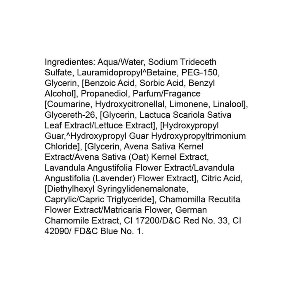 Champú para bebés lavanda y lechuga Ricitos De Oro (100 ml) - Miniatura 4