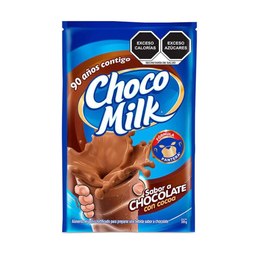 Alimento en polvo para preparar bebida sabor a chocolate reducido en azúcar Choco Milk (350 g / 12.34 oz) - Imagen 1