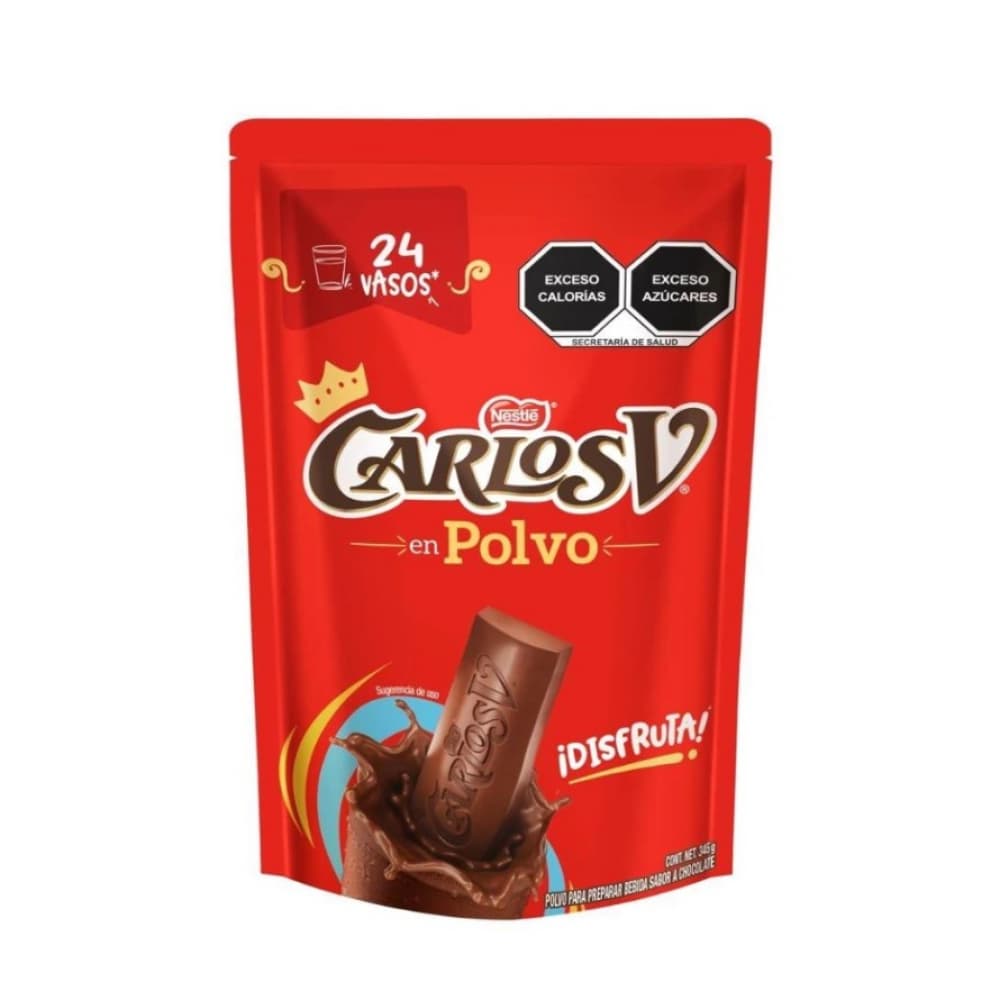 Chocolate en polvo Nestlé Carlos V (345 g / 12.17 oz) - Imagen 1