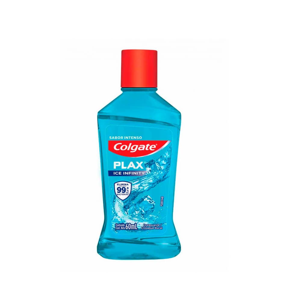 Enjuague bucal hielo infinito Colgate (60 ml) - Imagen 1