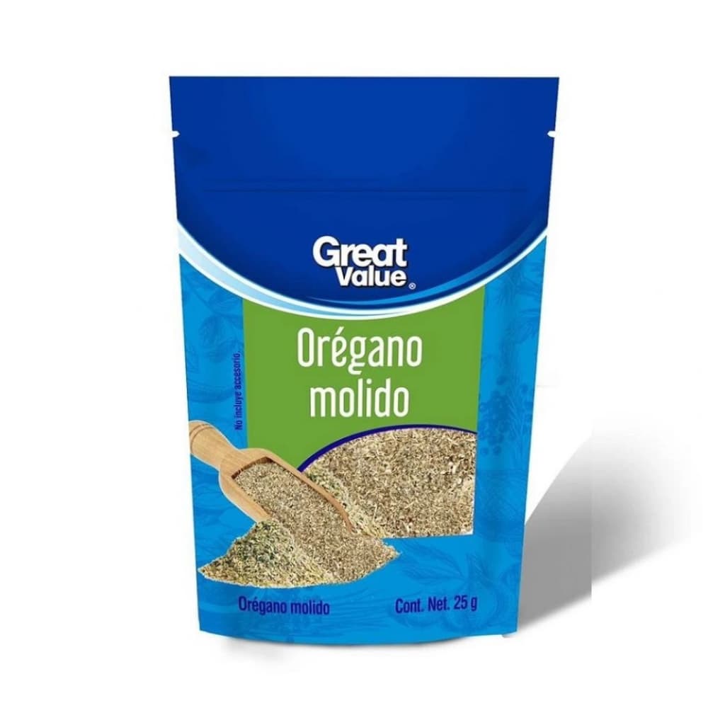 Orégano molido Great Value (25 g) - Miniatura 1