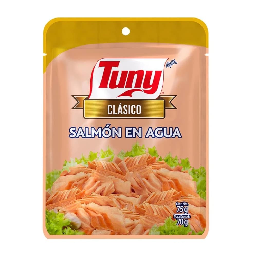 Salmón en agua clásico Tuny (75 g / 2.64 oz) - Imagen 1