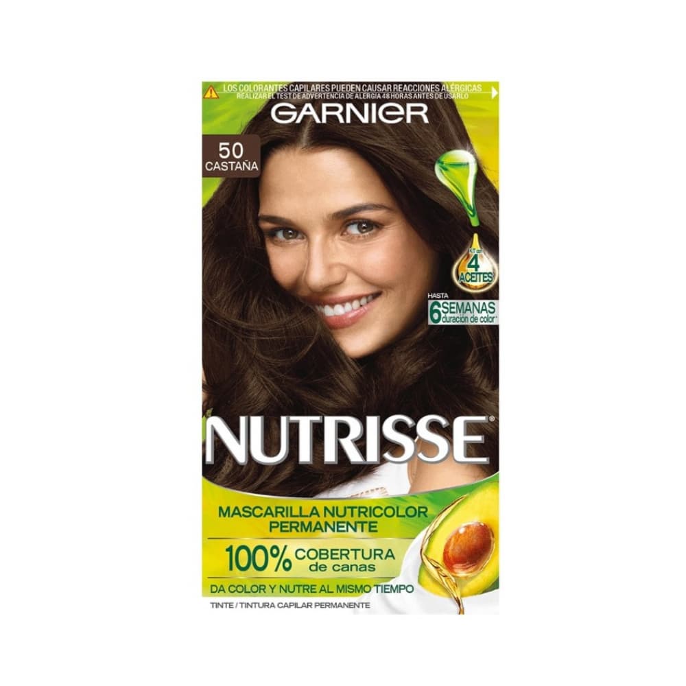 Tinte No.50 castaña Nutrisse Garnier - Imagen 1
