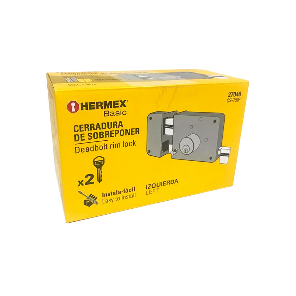 Cerradura de puerta yale Hermex CS-75IP - Miniatura 2