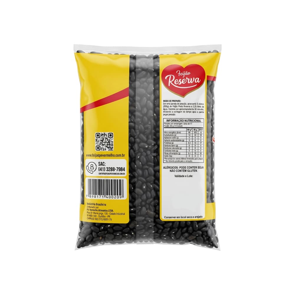 Frijoles negros Reserva (4 x 1 kg / 2.2 lb) - Miniatura 3
