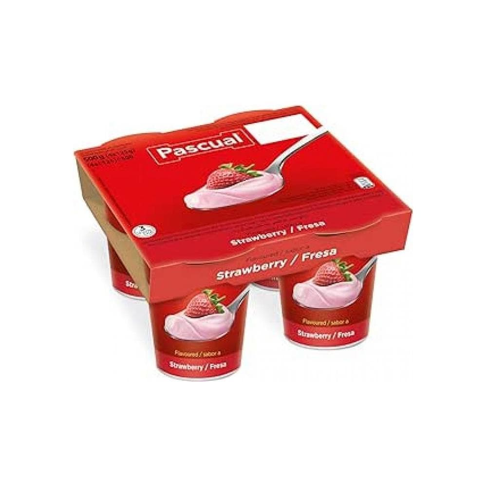 Yogurt sabor fresa Pascual (4 x 125 g / 4.40 oz) - Miniatura 7
