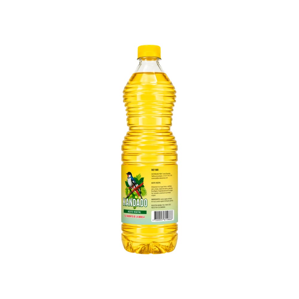 Aceite vegetal Kandado (900 ml) - Miniatura 2