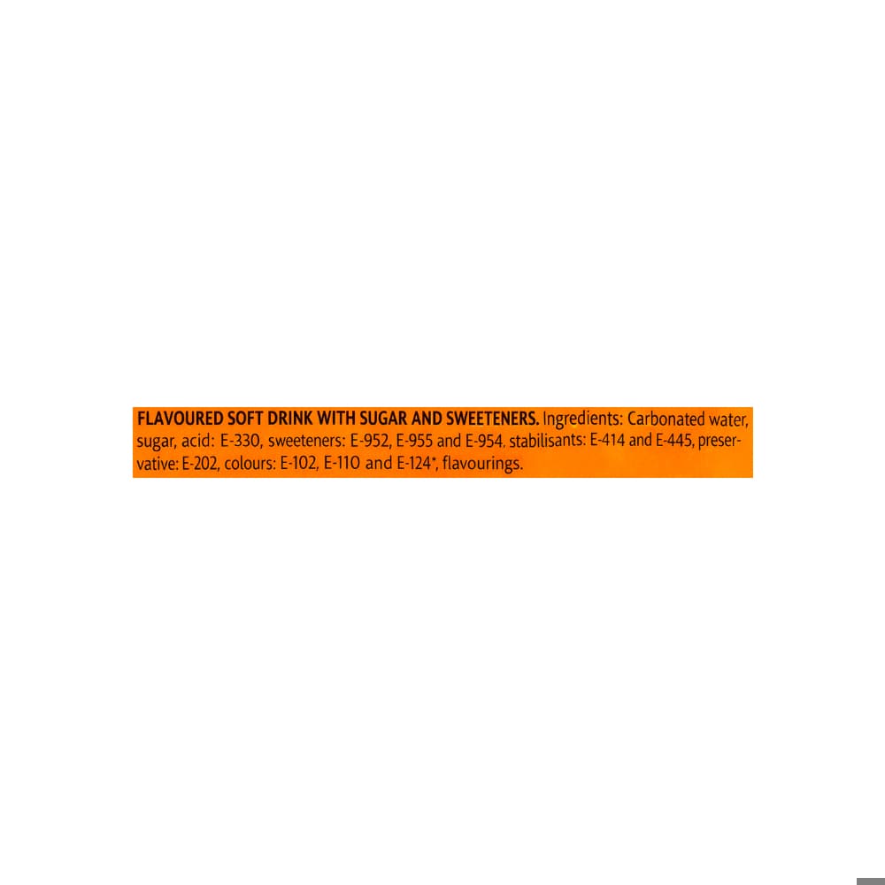 Refresco gaseado de naranja Yelo (24 x 330 ml) - Miniatura 3