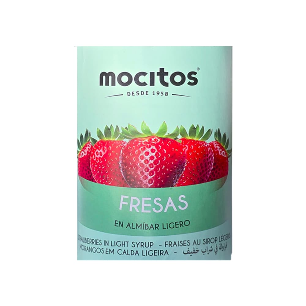 Fresas en almíbar ligero Mocitos (420 g / 14.81 oz) - Miniatura 3
