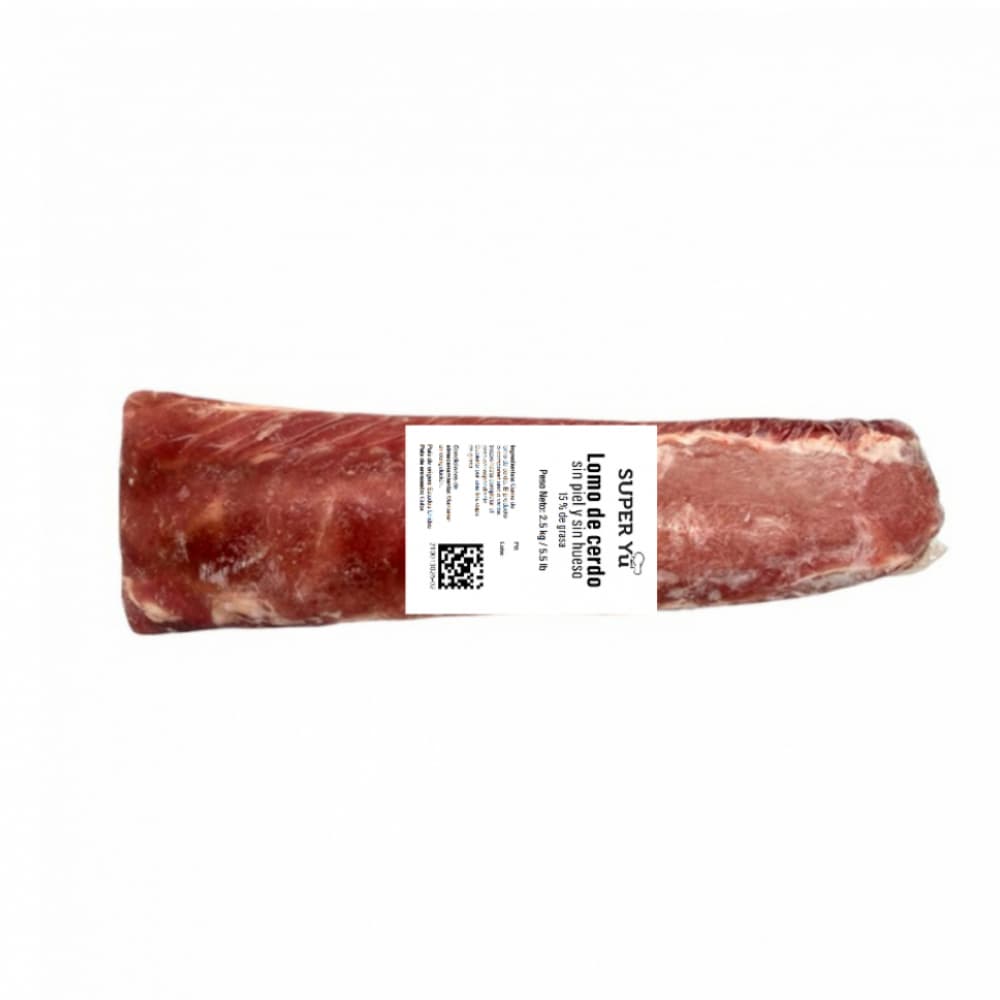 Lomo de cerdo sin piel y sin hueso Super Yu (2.5 kg / 5.5 lb) - Miniatura 2