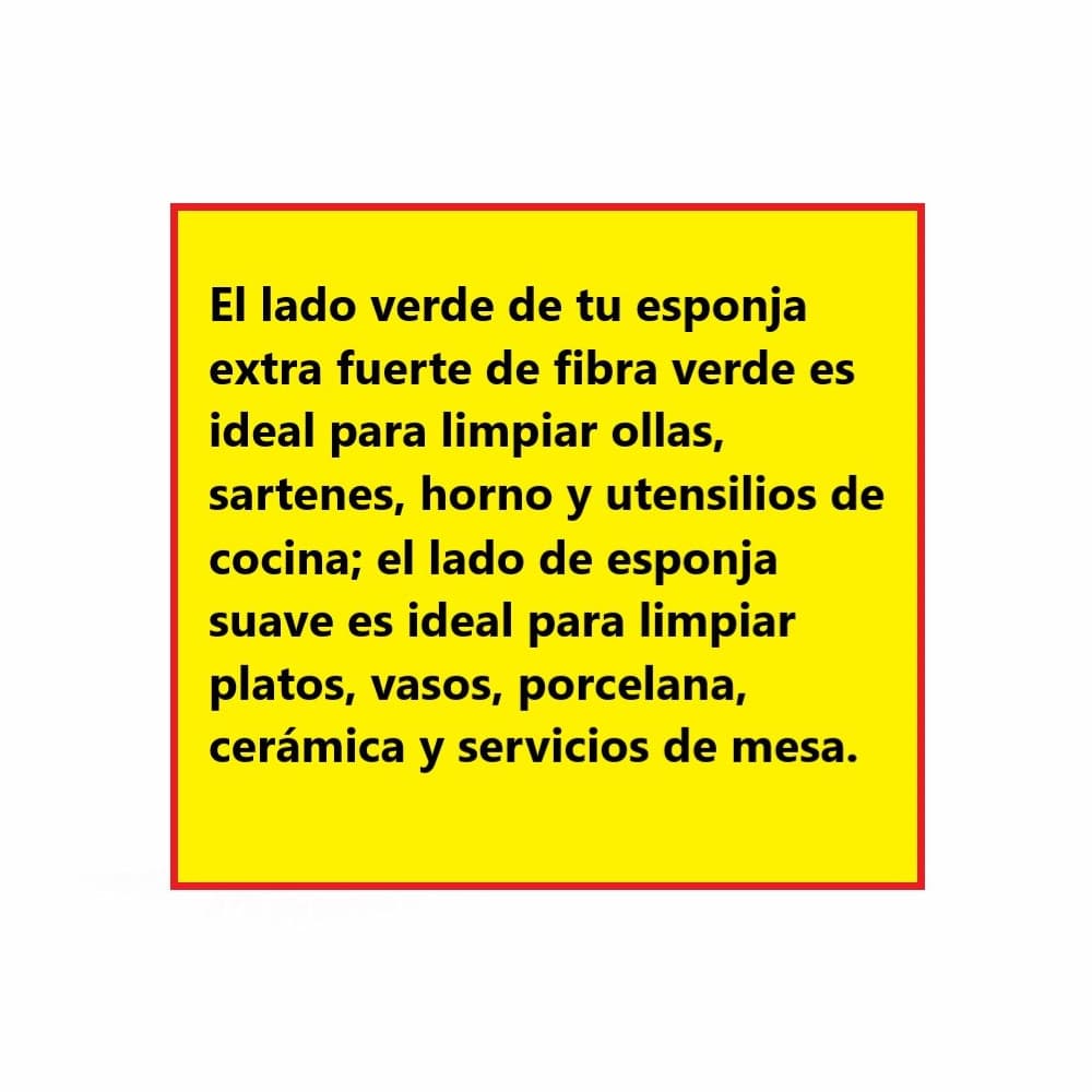 Esponjas para fregar Acord (10 U) - Miniatura 3