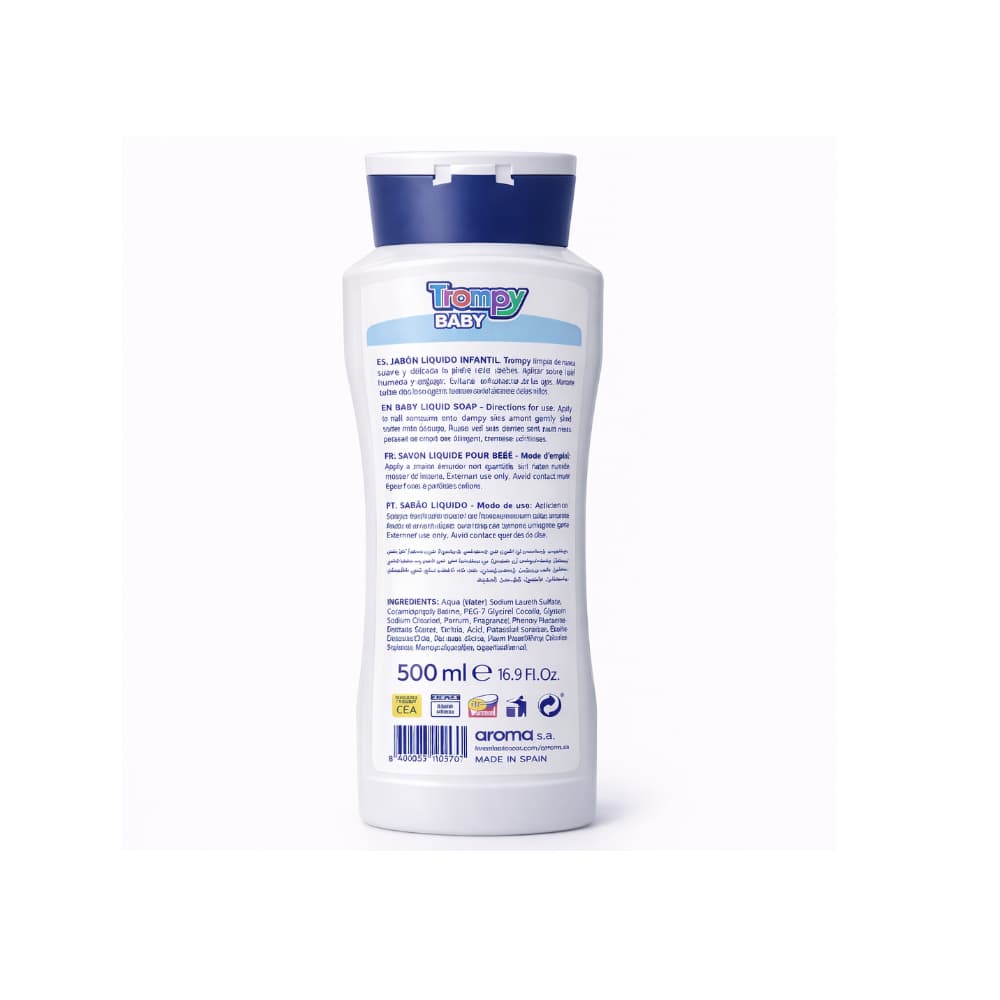 Jabón líquido infantil Trompy (500 ml / 16.69 oz) - Miniatura 2